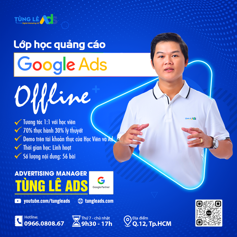 lớp google ads offline tùng lê ads